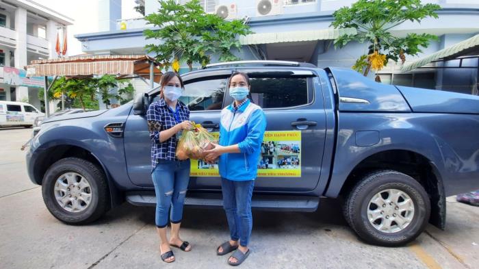 Trao thanh long cho phường Phước Long A, Phước Long B, Phước Bình - Tp.Thủ Đức (ngày 28/08/2021)